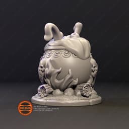 Witchcraft Pot 3d model