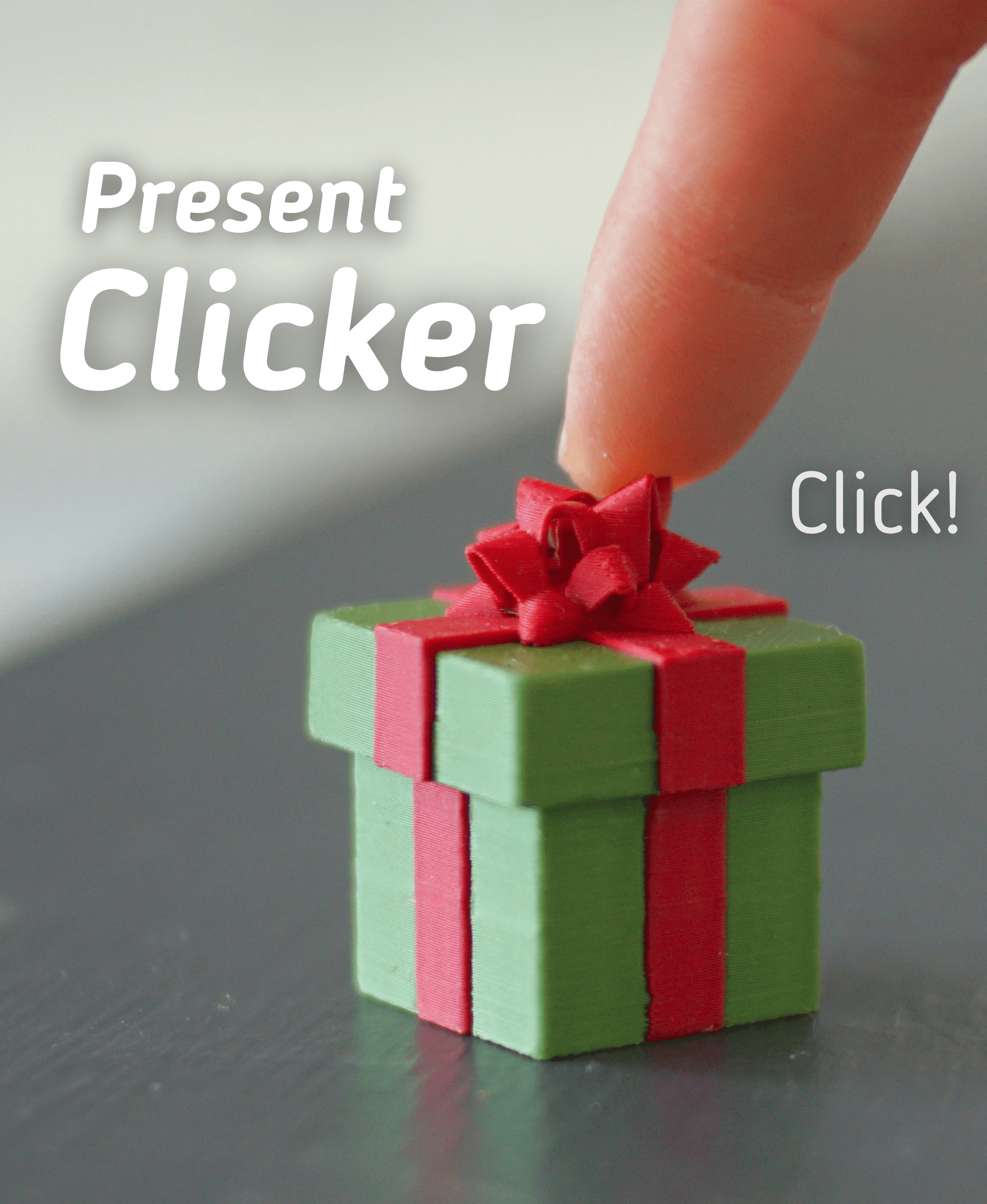 Present Clicker - Ludo toy - Fidget toy 3d model