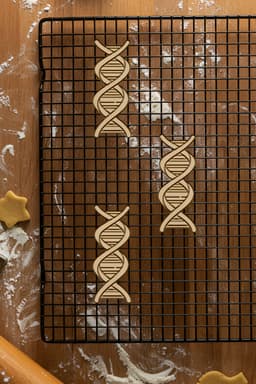 DNA Cookie Cutter, Biscuit Cutter 3d model