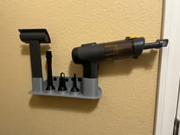 Fanttik X100 Mix Vacuum Stand and Mount 3d model