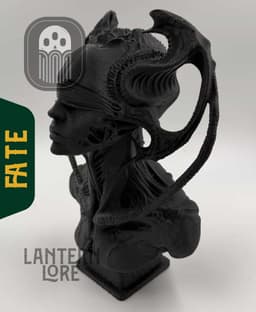 Fate ~ The Bound Seer Bust (Pre Supported) 3d model