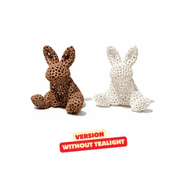 EASTER BUNNY TEALIGHTS (VORONOI) / EASTER DECOR / BUNNY DECOR / MODERN DECOR / LIGHT AMBIENTE 3d model