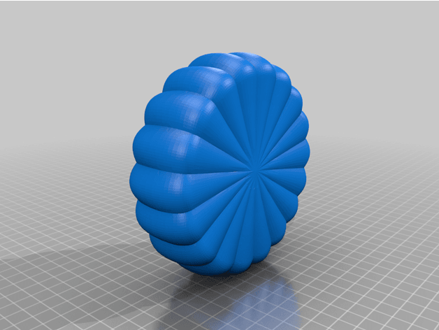 Fall/Halloween Pumpkin Candle Dish 3d model