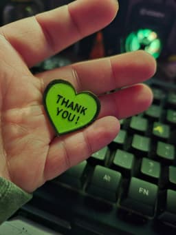 Thank You Heart 3d model