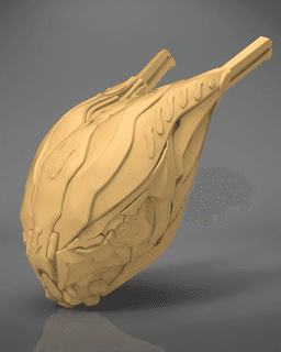 Valkyr's Helmet - Warframe 3d model