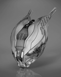 Valkyr's Helmet - Warframe 3d model