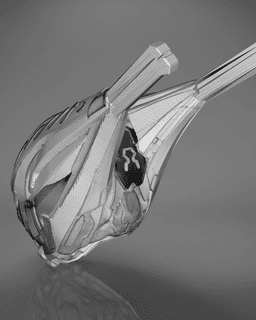 Valkyr's Helmet - Warframe 3d model