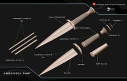 Boromir dagger 3d model
