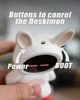 Deskimon - Hopper 3d model
