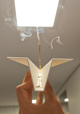 Zen Plane | Incense holder 3d model