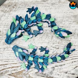 Baby Gemstone Dragon 3d model