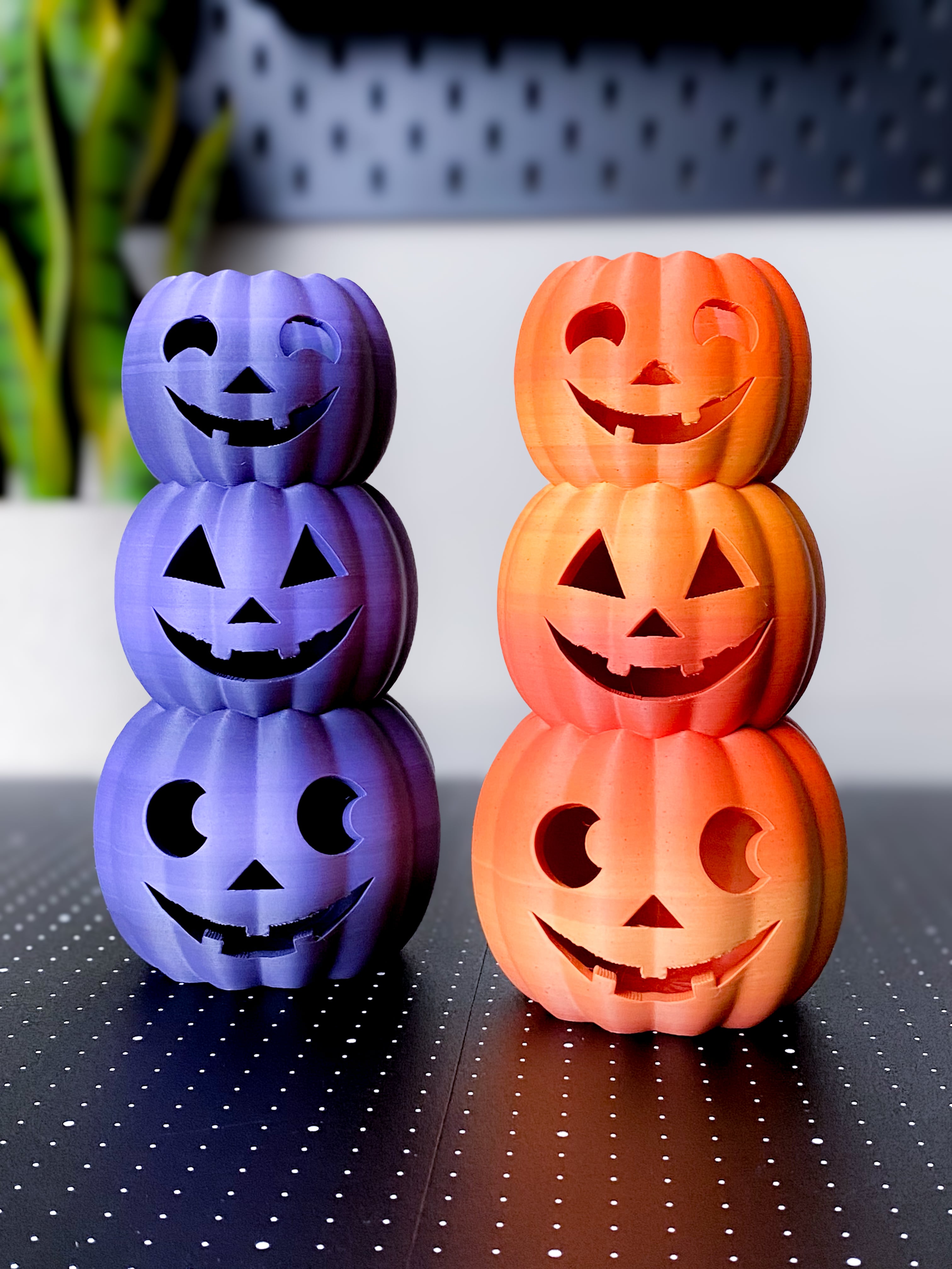 Pumpkin Tower Vase 3d model
