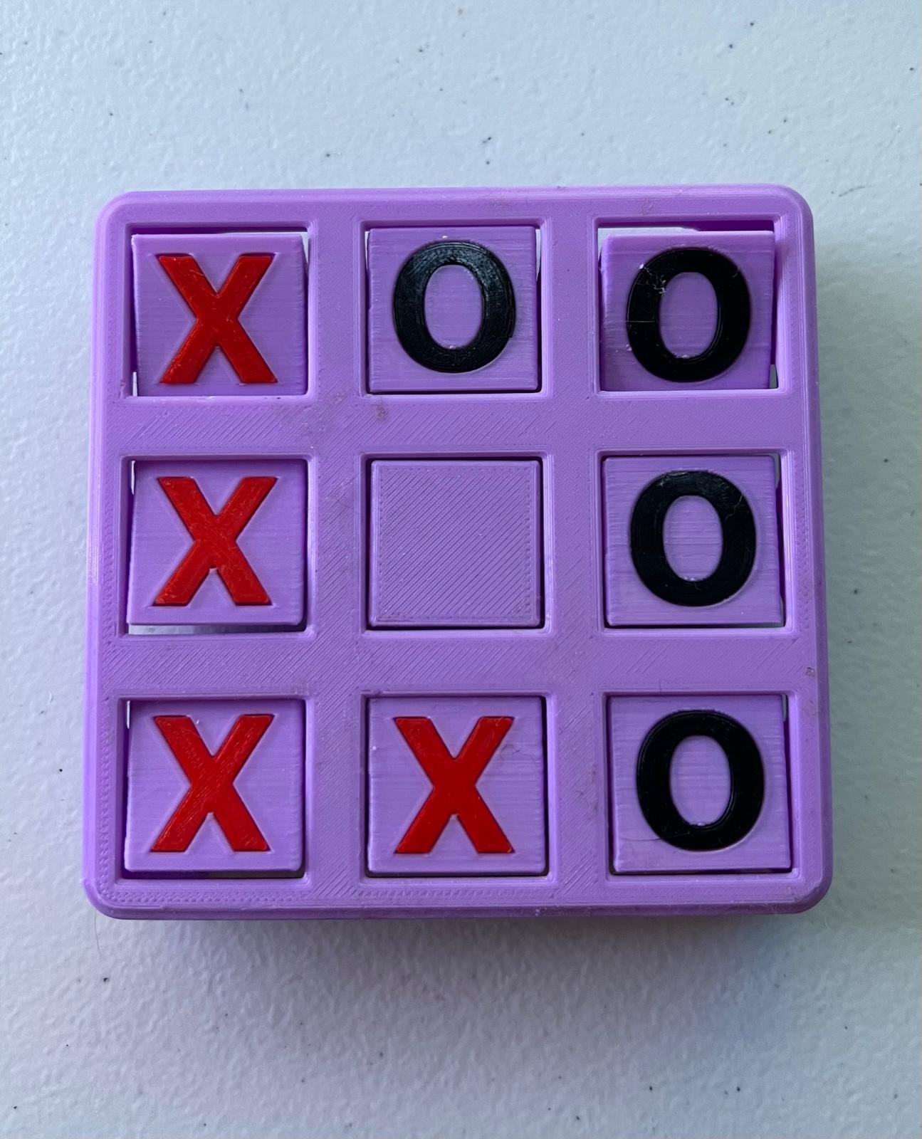 Tic Tac Toe - Loved printing this - 3d model