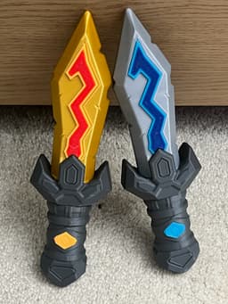 Gold Fire & Silver Ice 3d model