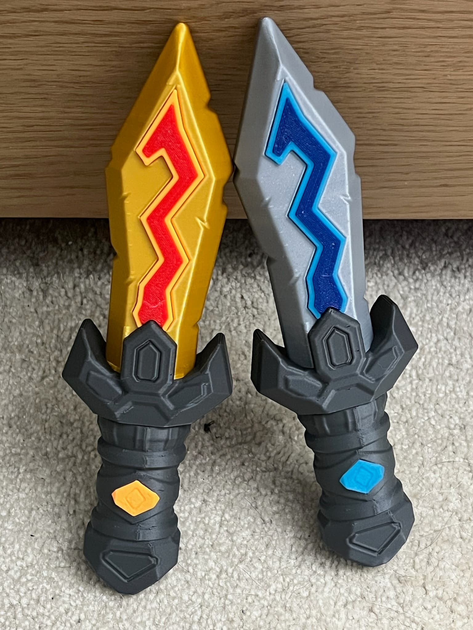 Gold Fire & Silver Ice