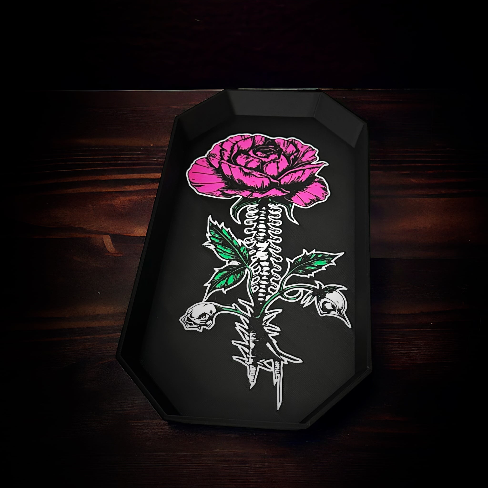 Rose Spinal Growth Tray 3d model