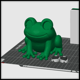 Frog Piggy Bank 3d model