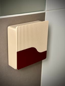 Tilt Box Bathroom Organizer | Q-Tip Box 3d model
