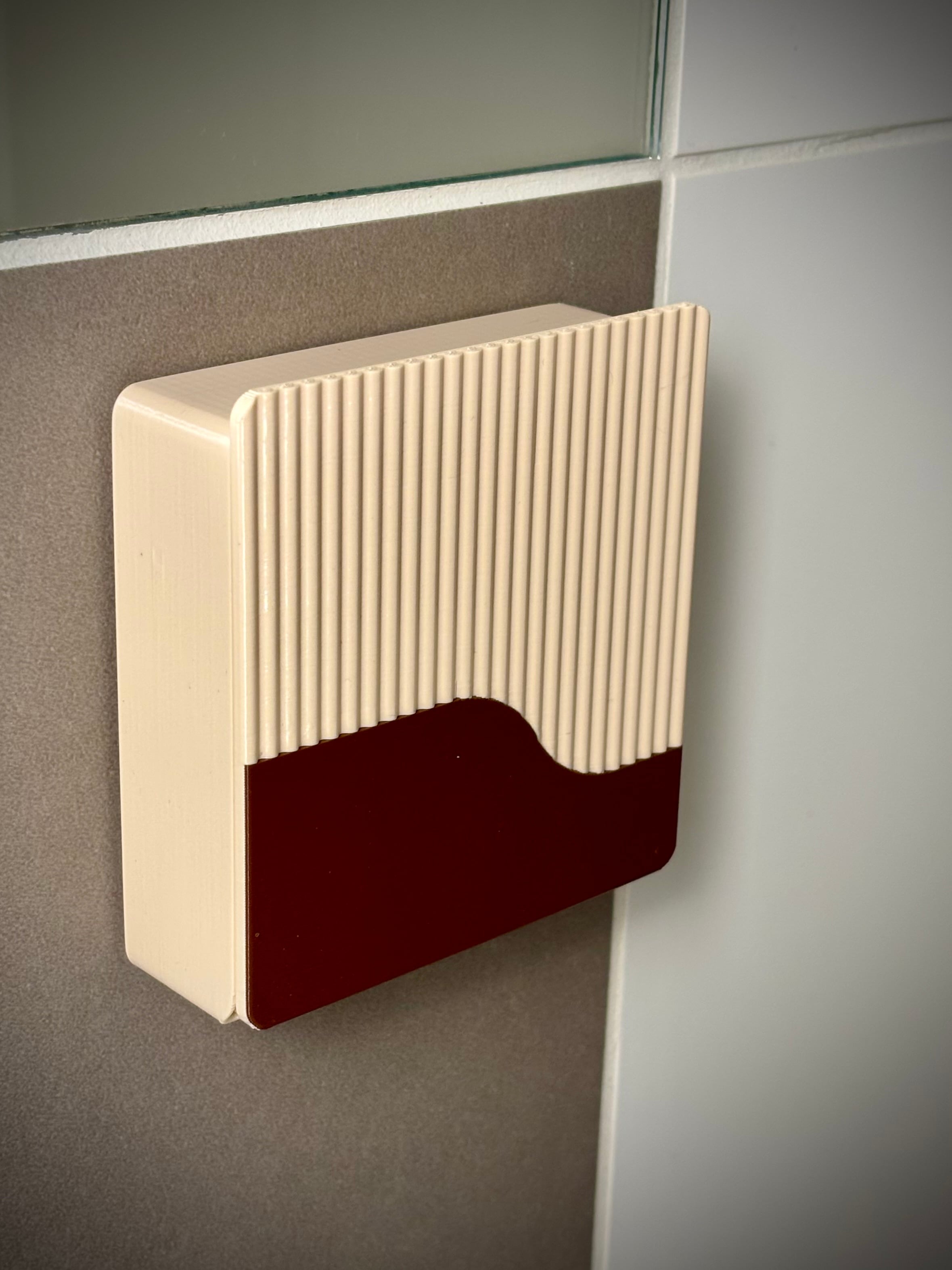Tilt Box Bathroom Organizer | Q-Tip Box 3d model
