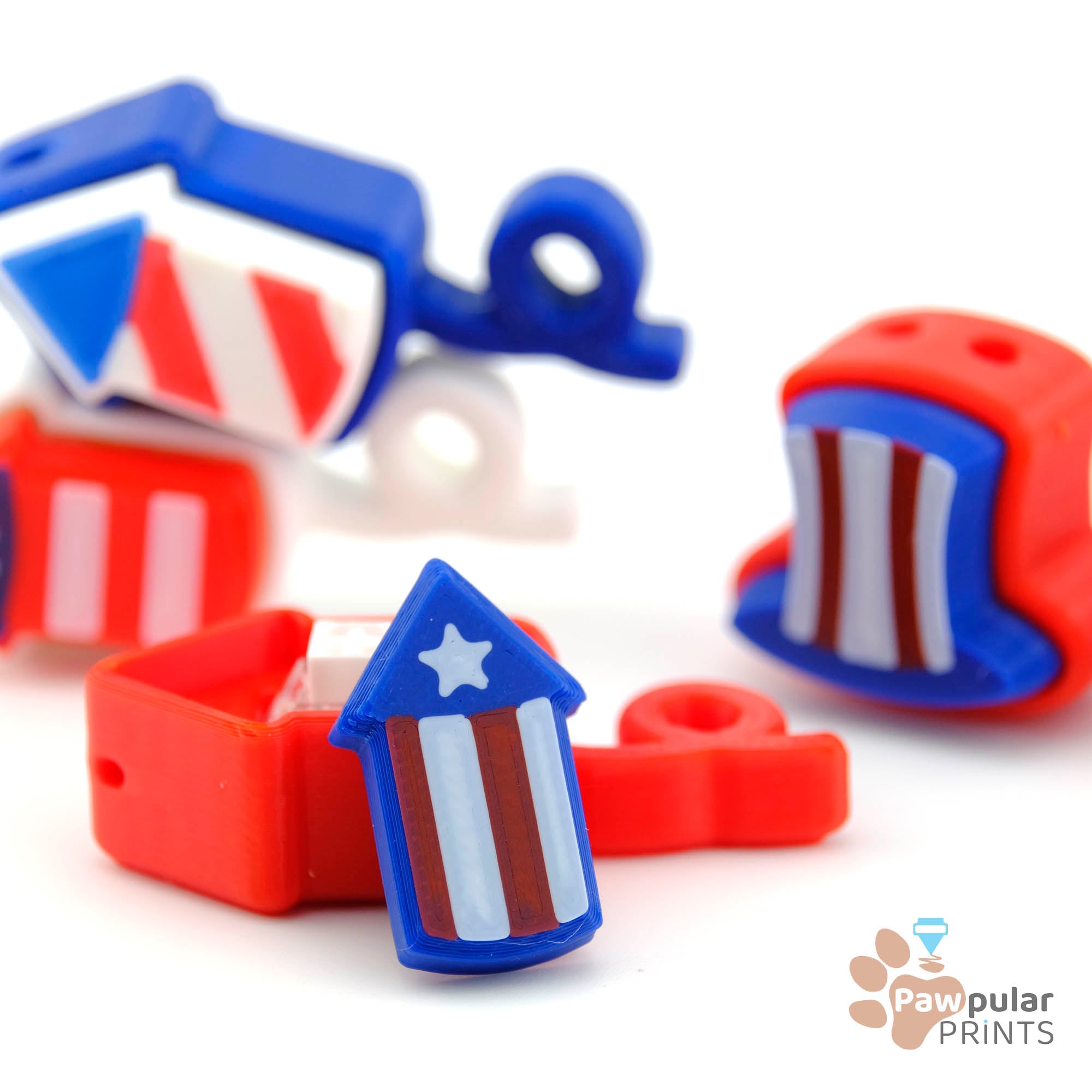 4th of July 3d model