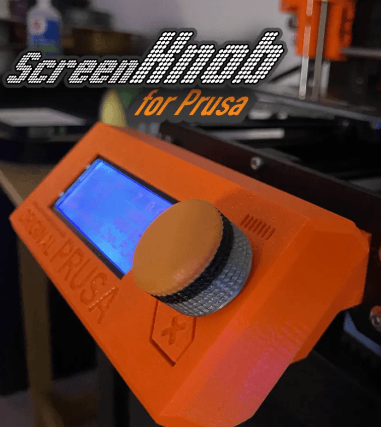 Prusa Knob - Screen 3d model