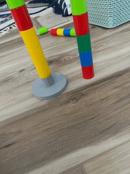Marble run foot for Mindware sets 3d model