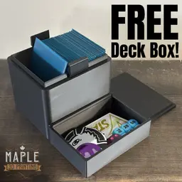 Snap Shut Deck Box - Basic Version 3d model