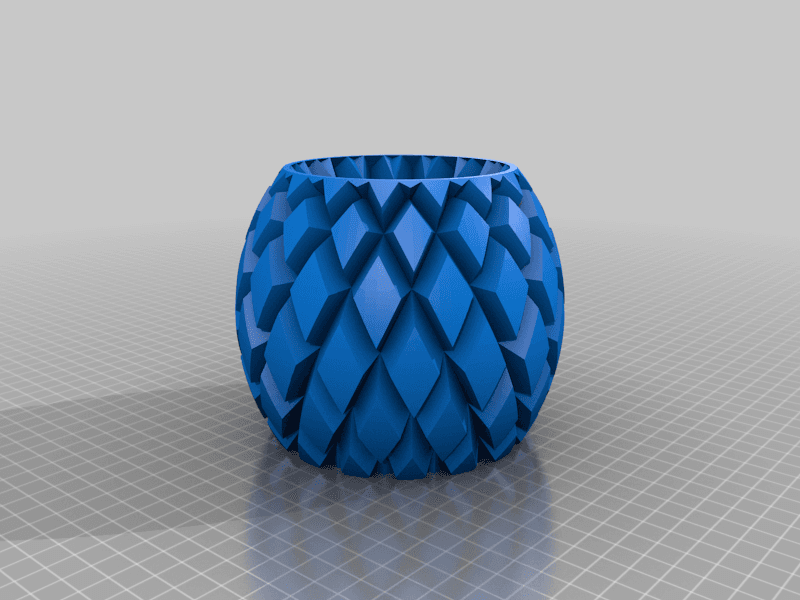 Pineapple Vase 3d model