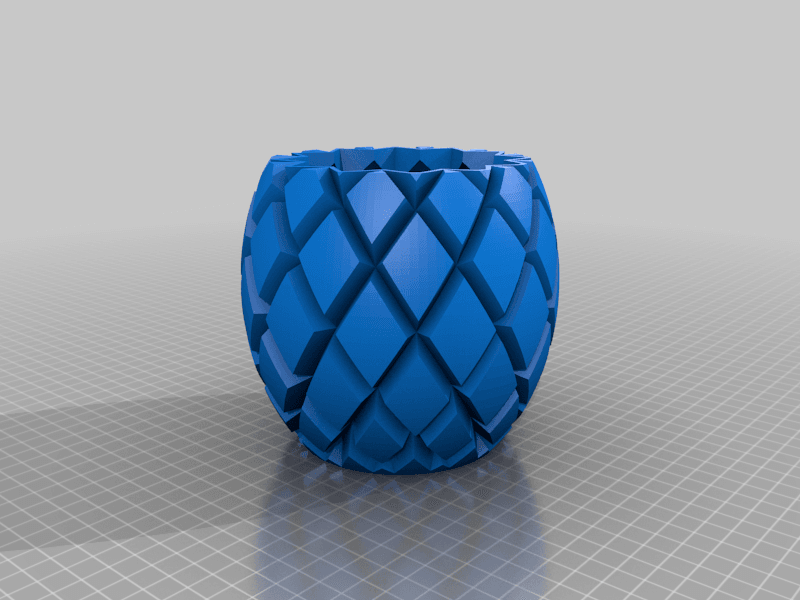 Pineapple Vase 3d model