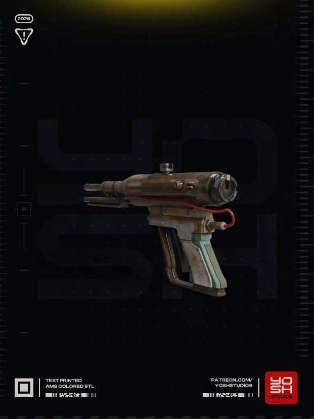 Arc Raiders Stitcher Gun 3D Printer STL 3d model