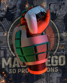 Bakugo - Hands of Power - Controller Holder Gaming Accessory Stand 3d model