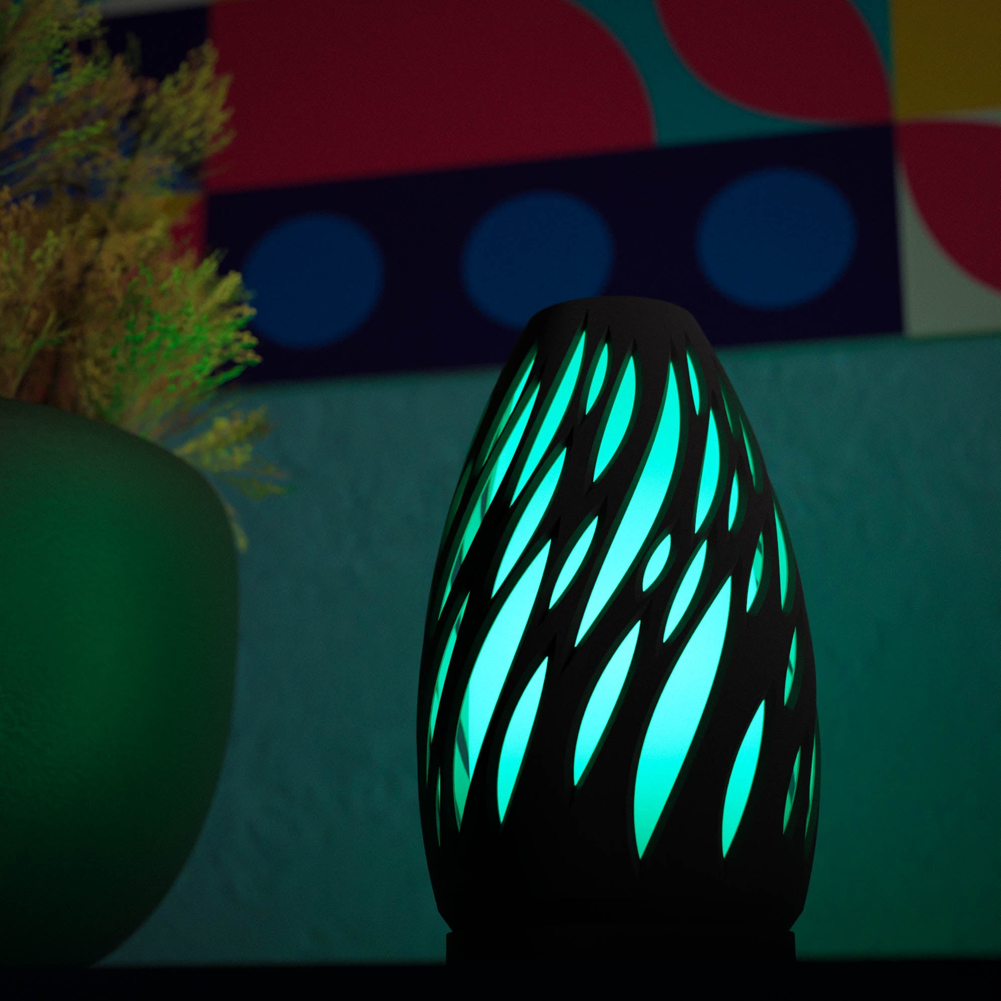 Spectra Table Lamp 3d model