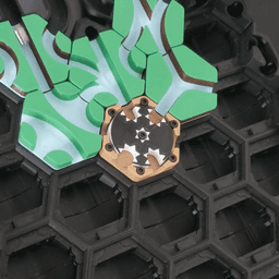 Hextraction Lazy Susan Tile 3d model
