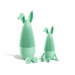 HALF JAPANDI BUNNY - LONG VERSION (ARTICULATED) / EASTER DECOR / CUTE EASTER DECOR / MODERN HOMEDECO 3d model