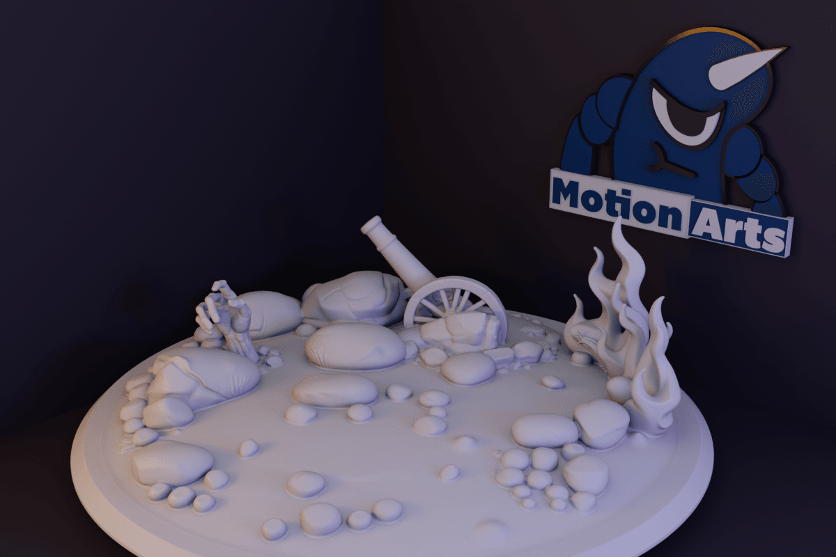 cenario terror.stl 3d model