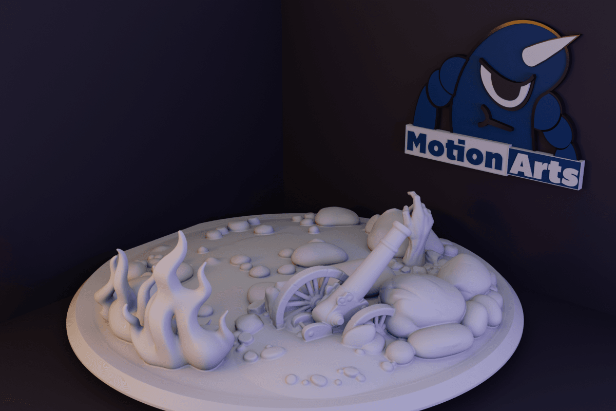 cenario terror.stl 3d model