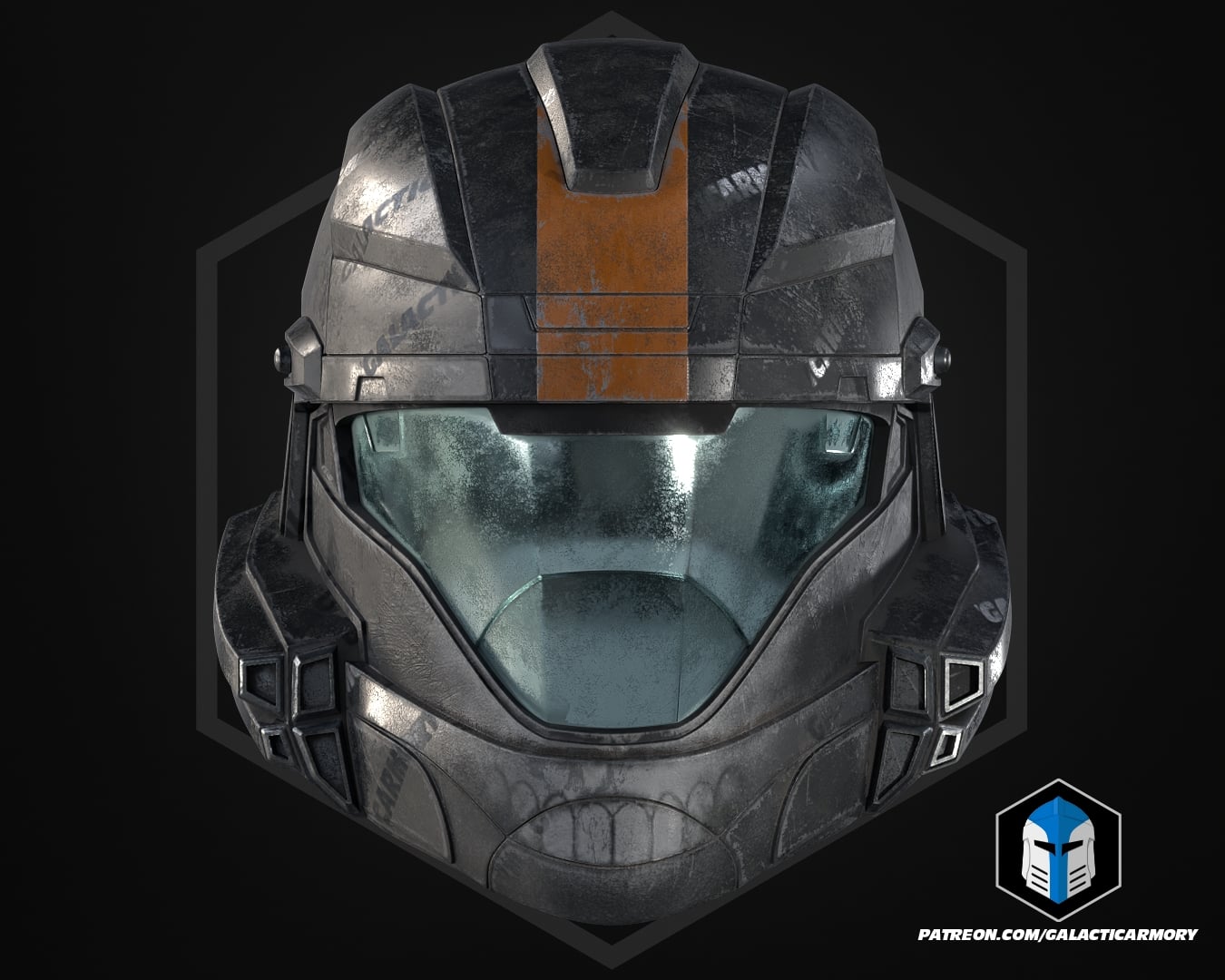 ODST Dutch Helmet - 3D Print Files 3d model