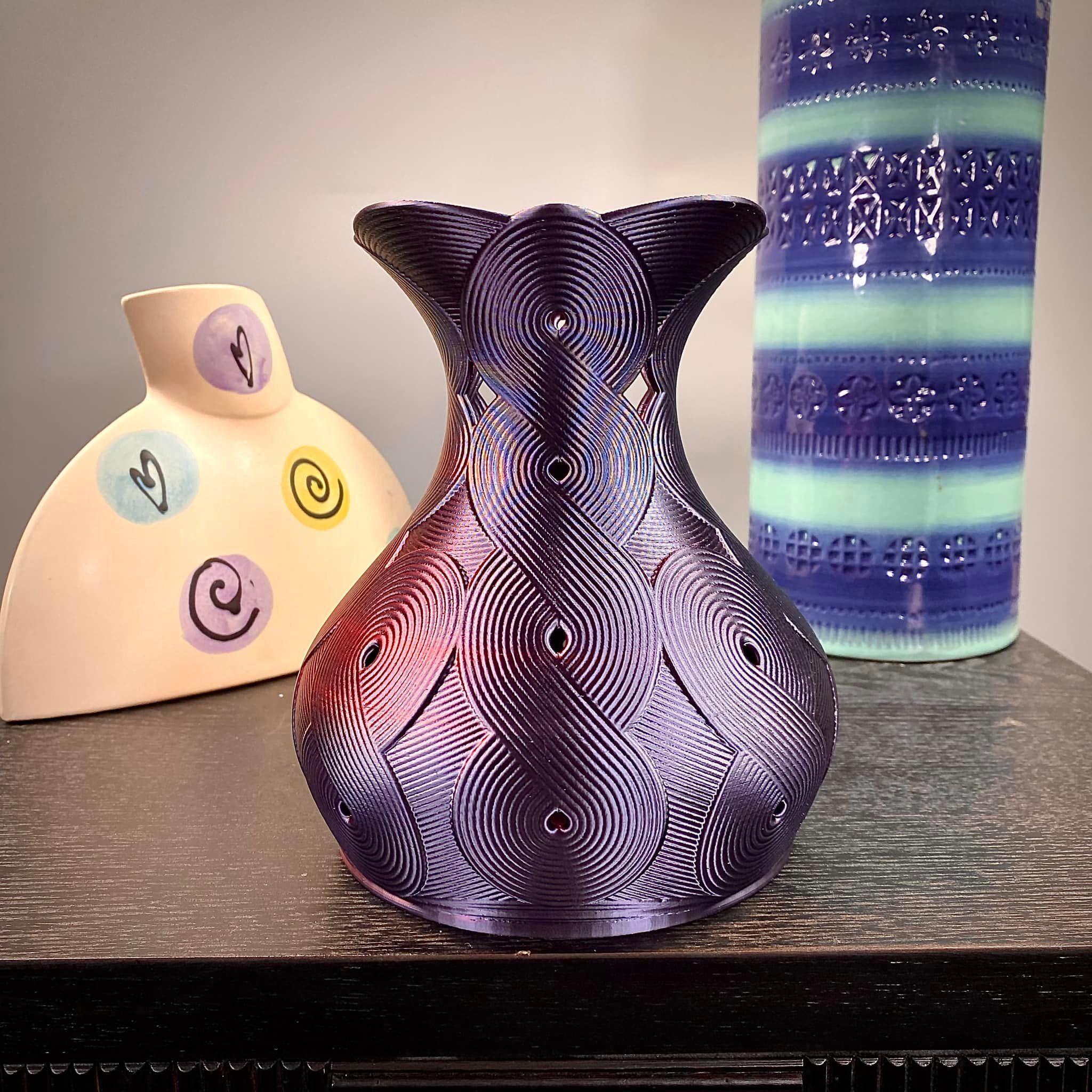 Sidewinder Vase 3d model