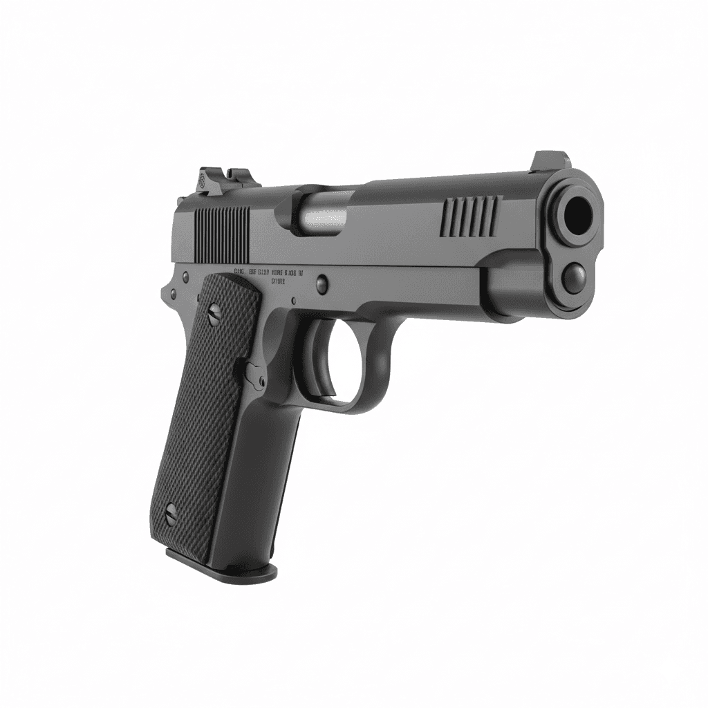 Handguns : Ruger Mark IV Target Pistol 3d model