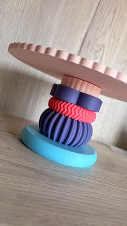 Modular Display Stand 3d model