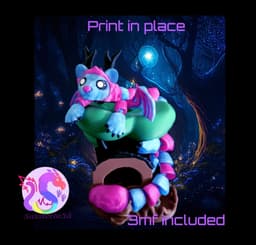 Forest Spirit Build-a-Dragon (Personal Use) 3d model