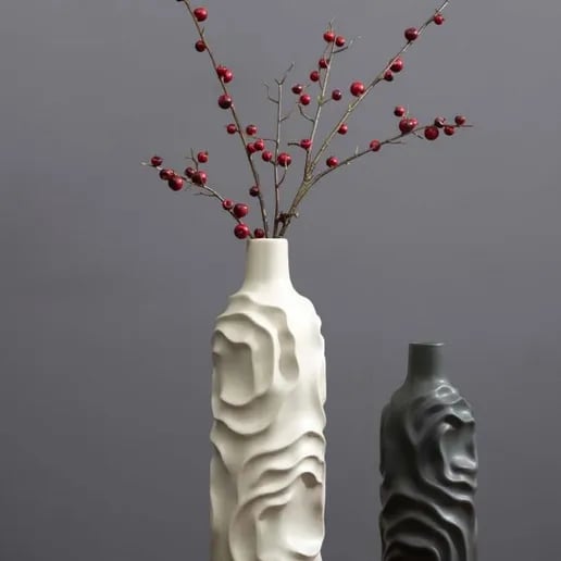 sharp petal vase 3d model