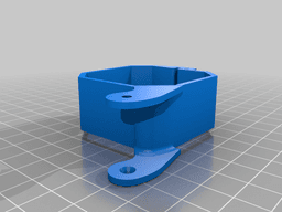 Parts to wrap around the stepper motor 3d model