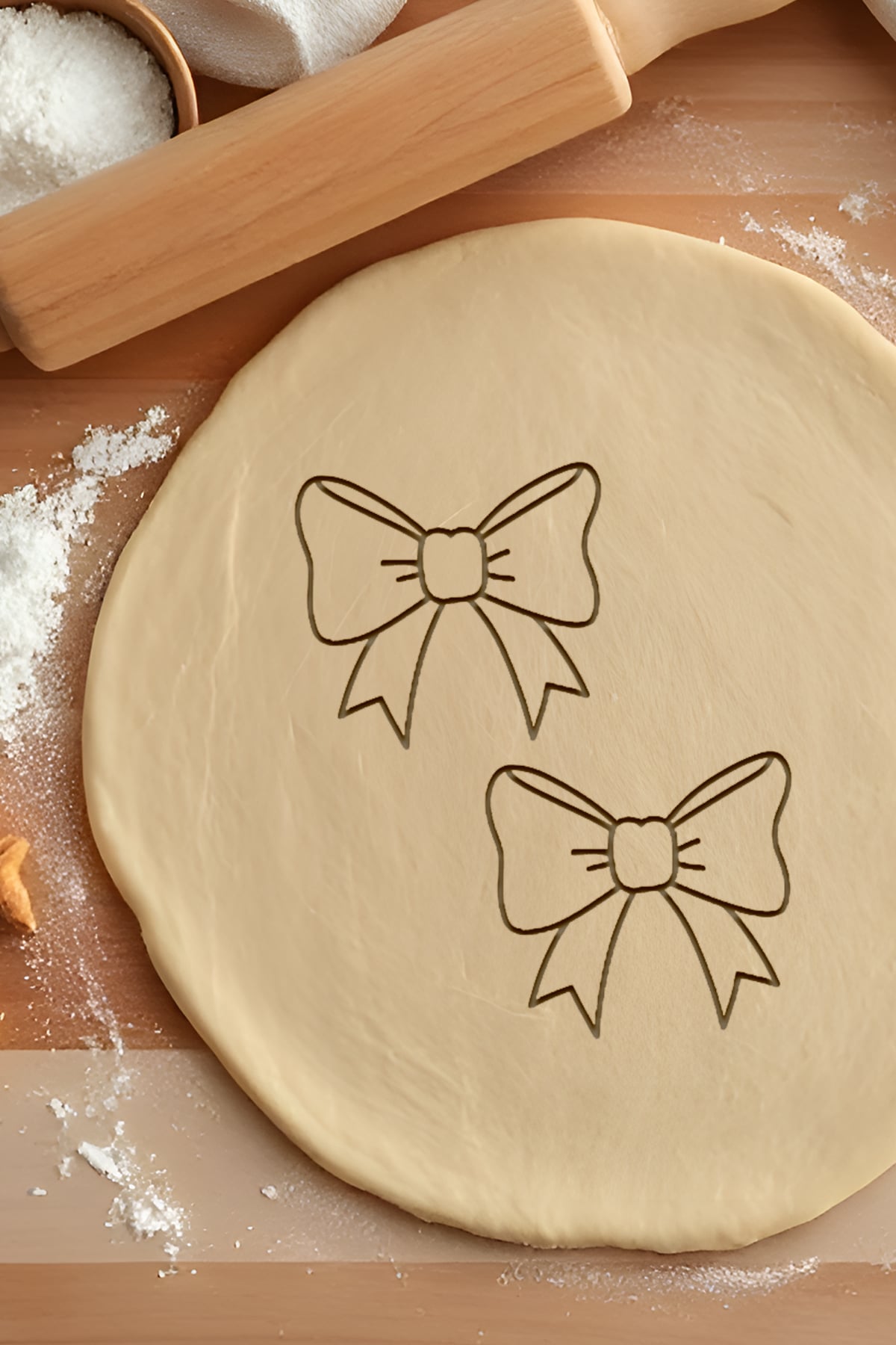 Bow Tie Cookie Cutter, Biscuit Cutter 3d model