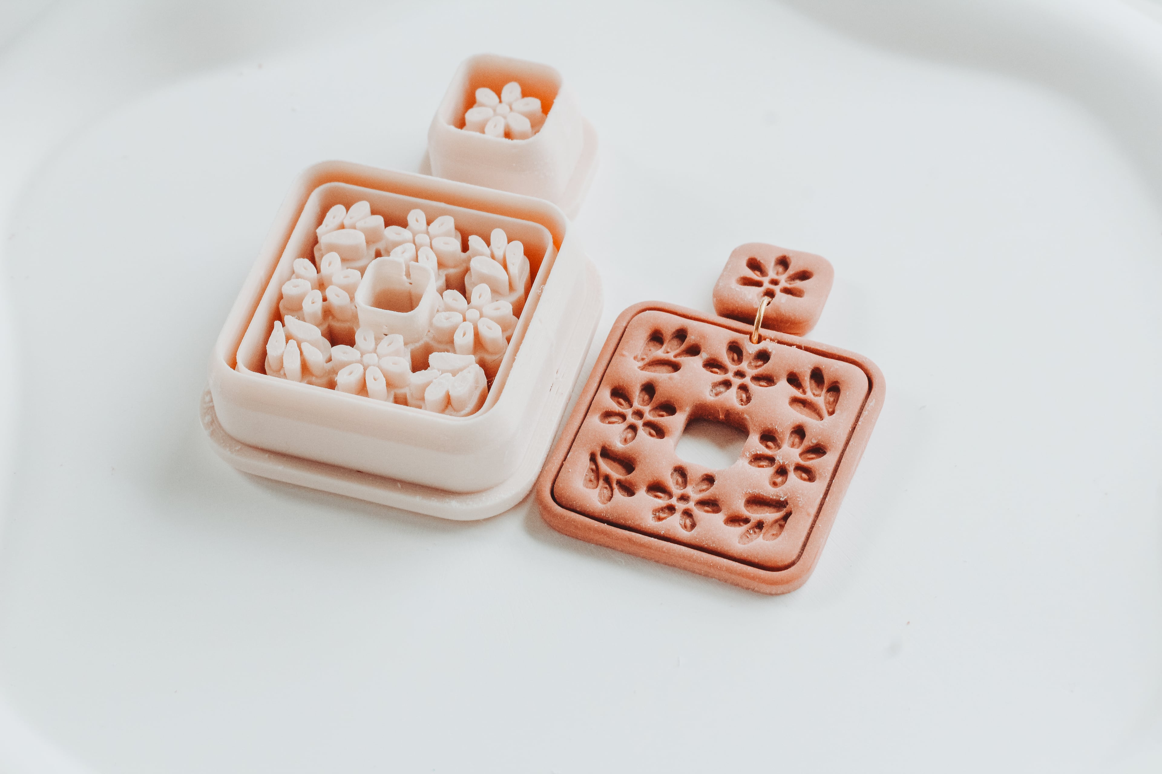 Spanish Pattern Clay Cutter Set 3d model