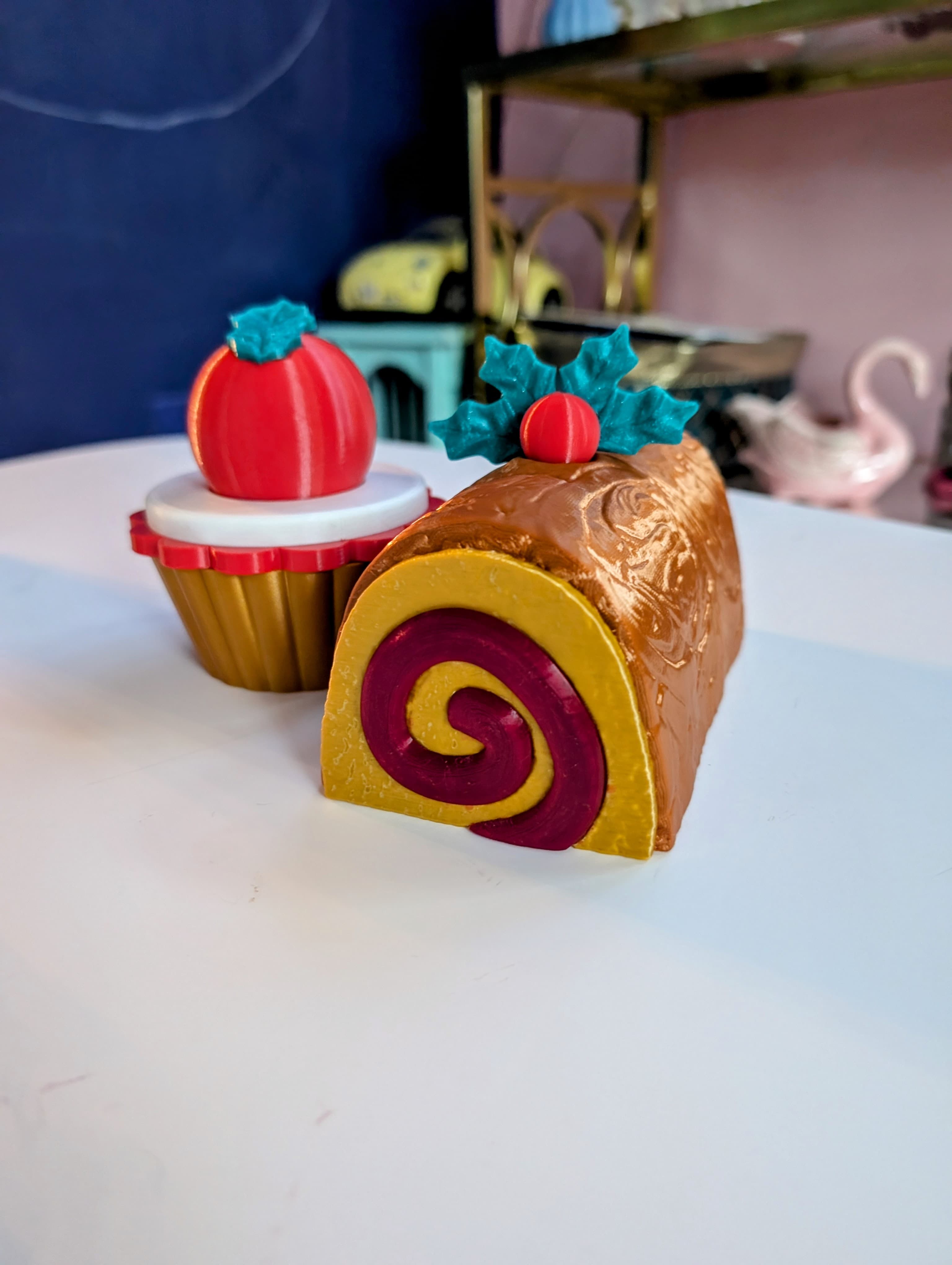 🎄🧁🍰❄️ These are fun and easy to print and put together! We're really excited to see what is next!