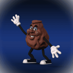 Beebop -California Raisins 3d model