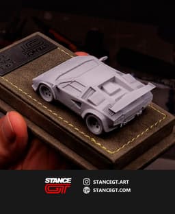 Lamborghini Countach | ORIGINALS | Model kit car 3d model