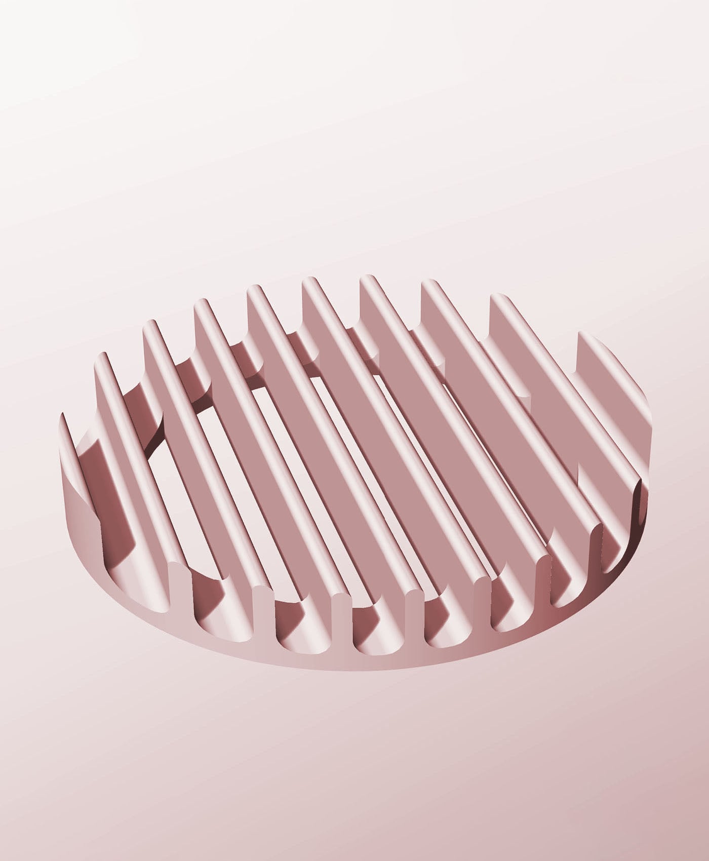 ARR68-10 Slotted Rack With Louvers - Slotted Dry Rack 3d model