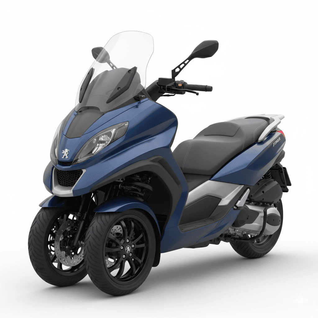 Peugeot Metropolis 400 Three Wheel Scooter 3d model